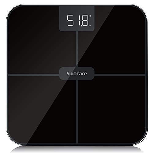 Sinocare Scale for Body Weight, Bathroom Digital Smart Weight Scale with BMI,...