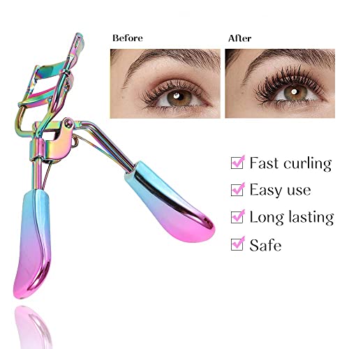 SinPinEra Eyelash Curler with 2 Advanced Silicone Refill Pads & Fits All Eye ...