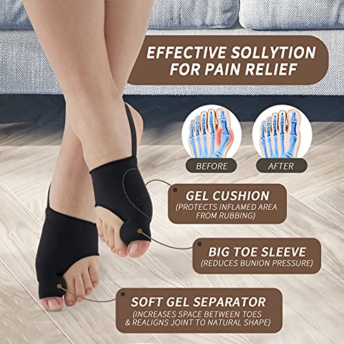 Bunion Corrector, Orthopedic Bunion Splint, Big Toe Separator Pain Relief, No...
