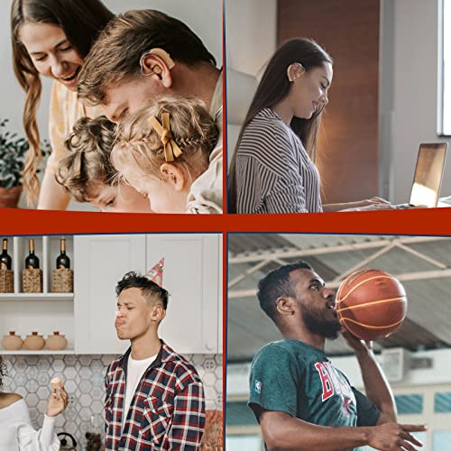 Hearing Aids,Seniors Rechargeable Hearing Amplifier with Noise Cancelling for...