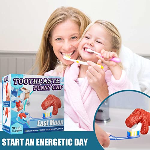 Sinsany Toothpaste Cap Dispenser Funny - Toothpaste Topper - Baby Toothpaste ...