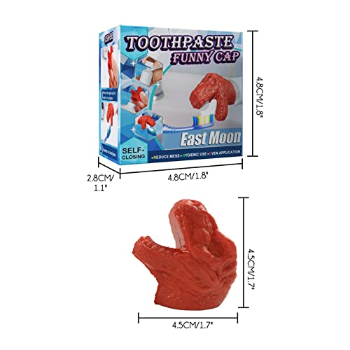 Sinsany Toothpaste Cap Dispenser Funny - Toothpaste Topper - Baby Toothpaste ...