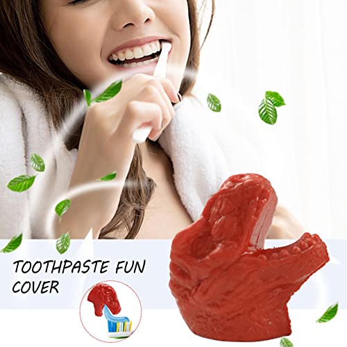 Sinsany Toothpaste Cap Dispenser Funny - Toothpaste Topper - Baby Toothpaste ...