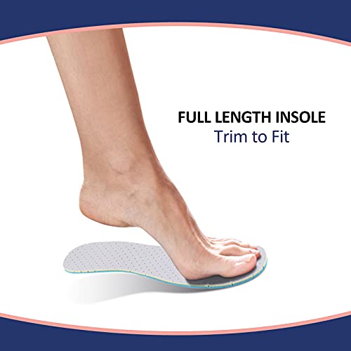 3 Pairs Breathable Shoe Insoles Inserts Ultra-Soft Cushioning Walking Comfort...