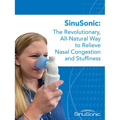 SinuSonic Nasal Congestion Relief Device, 6-Month Supply — Clinically Proven ...