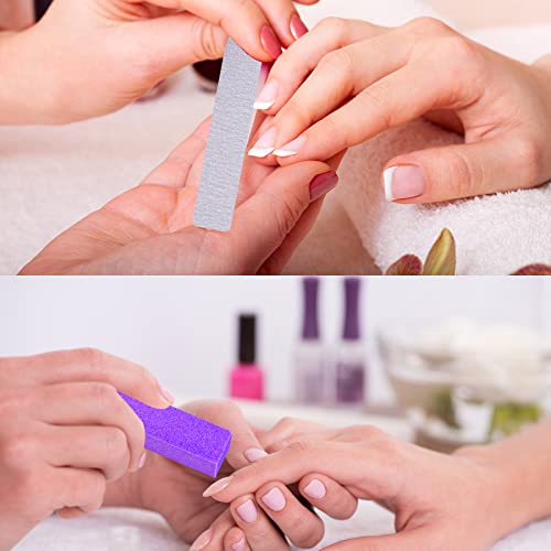 SIQUK Gel Nail Polish Remover Tools Kit with 600 Pcs Wipe Cotton Pads 20 Pcs ...