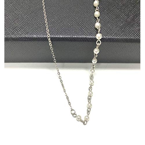 Sither Fashion Eyeglass Chains Necklace Pearl Beaded Eyewear Retainer Reading...