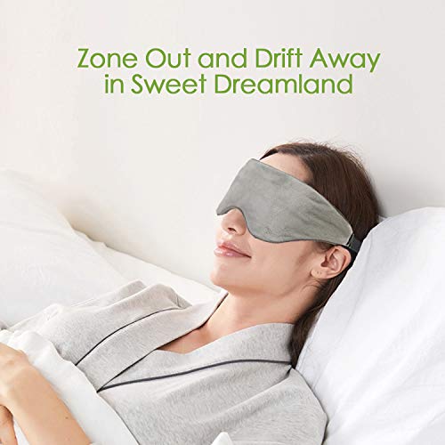 Sivio Weighted Eye Mask for Women & Men, Heatable and Freezable Weighted Eye ...