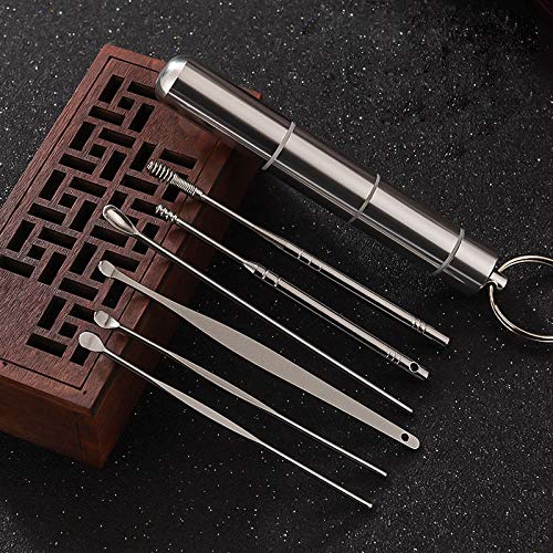 Ear Pick Earwax Removal Kit, Ear Curette Ear Wax Remover Tool, Ear Clean Tool...