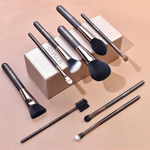 SIXPLUS Makeup Brushes, 15 Pcs Professional Makeup Brush Set for Foundation P...