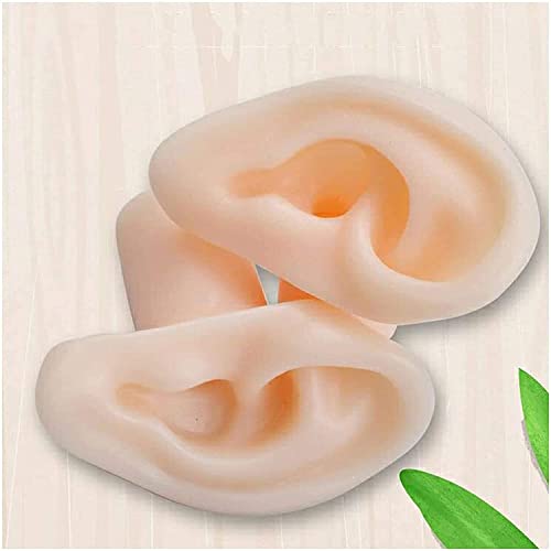 Anatomy Model, Soft Silicone Ear Model - Artificial Simulation Human Ear - Ea...