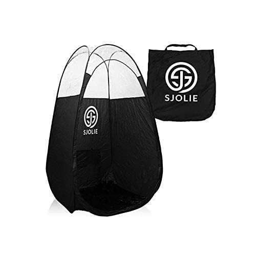 SPRAY TAN TENT - BLACK, WINDOWS, EXTRA LARGE SIZE