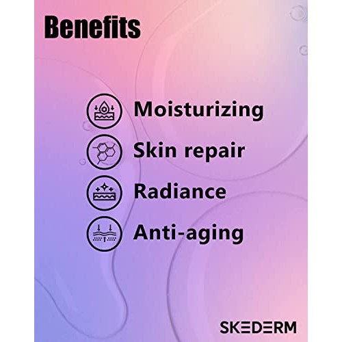 SKEDERM Korean Face Mask | Snail Jelly Sheet Mask 10 Sheets | Hydrating Sheet...