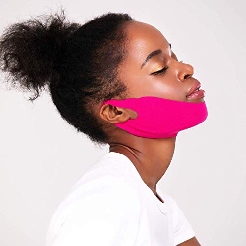 SKEDERM Peptide Facial Lifting Mask for Face and Chin Line, Double Chin Reduc...