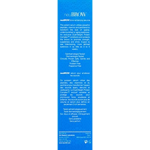 Skin Research Laboratories NeuBrow Brow Enhancing Serum, 0.07 Fl Oz