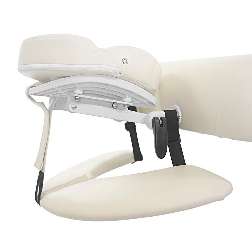 Cleo Electric Spa Treatment Table, Facial Massage Bed ADA Compliant (Beige)