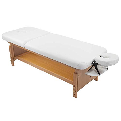 Elegance Massage/Facial Bed & Table by Skin Act White