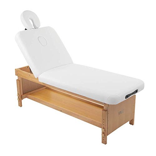 Elegance Massage/Facial Bed & Table by Skin Act White