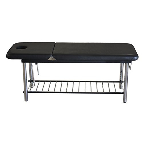 Metal Frame Edition of Smart Massage/Facial Bed & Table +600lbs"BLACK" (Heavy...