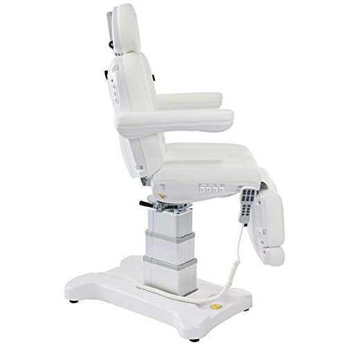 Palermo Spa Facial Treatment Chair/Bed/Table by SKINACT (White)