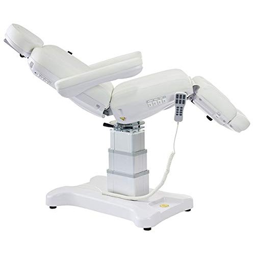 Palermo Spa Facial Treatment Chair/Bed/Table by SKINACT (White)