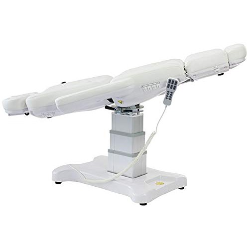 Palermo Spa Facial Treatment Chair/Bed/Table by SKINACT (White)