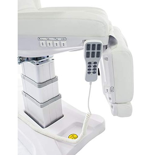 Palermo Spa Facial Treatment Chair/Bed/Table by SKINACT (White)