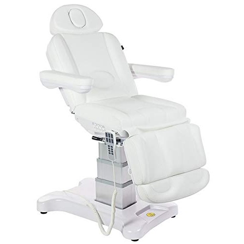 Palermo Spa Facial Treatment Chair/Bed/Table by SKINACT (White)