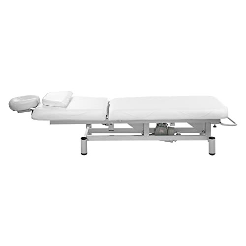 Turin Spa Facial Treatment Table Color ADA Compliant by SKINACT (White)