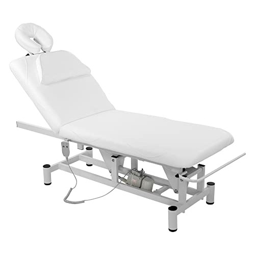Turin Spa Facial Treatment Table Color ADA Compliant by SKINACT (White)