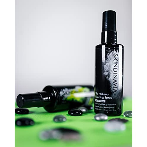 Skindinavia Makeup Oil Control Finishing Spray ParabenFree OilFree HeatResist...