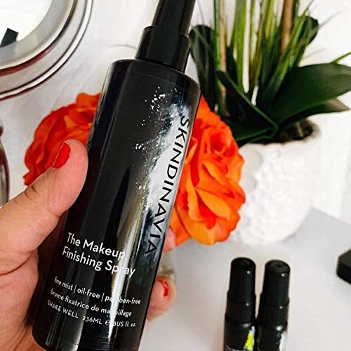 Skindinavia Makeup Setting Spray Paraben-Free Oil-Free Anti-Aging Heat-Resist...