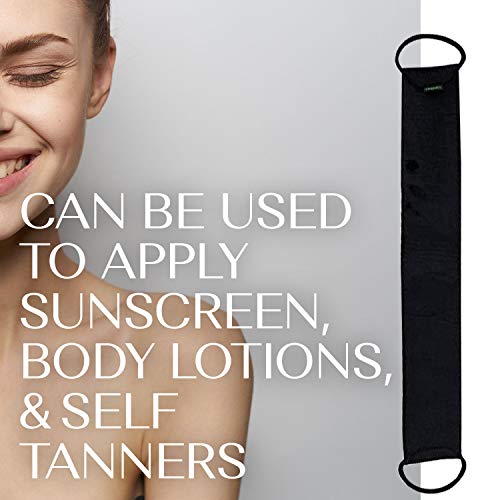 Skinerals Microfiber Back Applicator Mitt Band, Back Self Tanner and Body Lot...