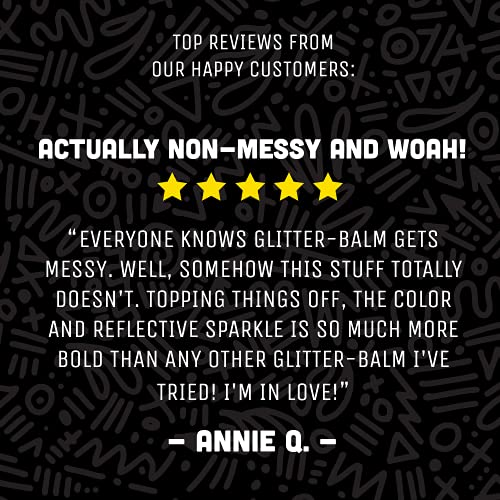 Skingasm All Over Glitter Balm - The Sexiest Way to Sparkle - Multipurpose Gl...