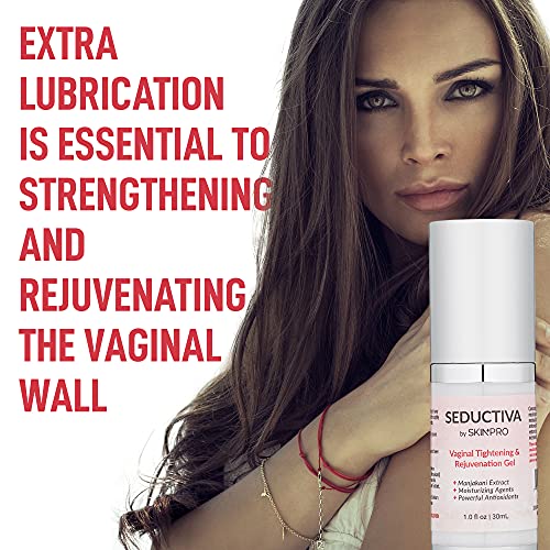 Vaginal Tightening Gel by Seductiva | Fast Acting Manjakani Gel Mimics Cervic...