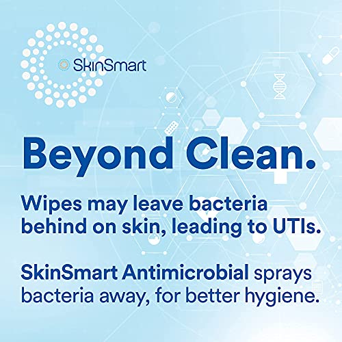 SkinSmart Antimicrobial Perineal Cleanser, Ideal for Incontinence Care and Po...