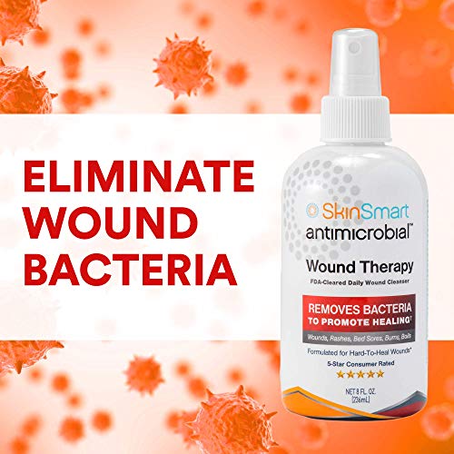 SkinSmart Antimicrobial Wound Therapy, Hypochlorous Acid Safely Removes Bacte...