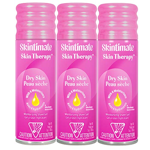 Skintimate Skin Therapy Moisturizing Shave Gel for Women Dry Skin with Lanoli...