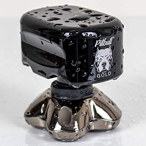 Skull Shaver Pitbull Gold PRO Head Shaver for Men,Wet/Dry 4 Razor Hair Trimme...