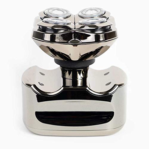 Skull Shaver Pitbull Platinum Pro Electric Head Shaver for Men with Bonus CR-...