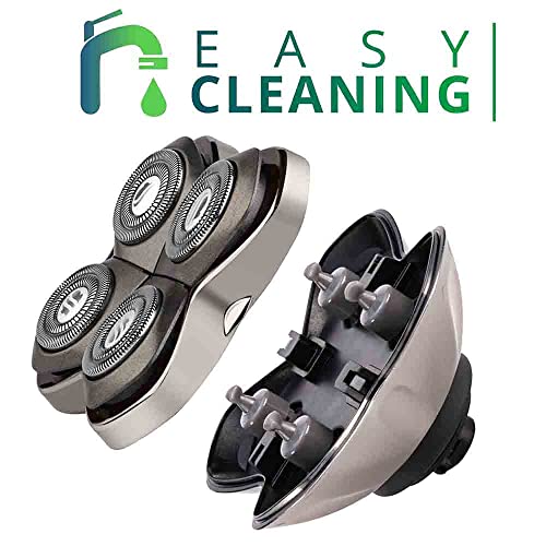 Skull Shaver Pitbull Silver PRO Electric Head & Face Shaver for Men, Wet/Dry ...