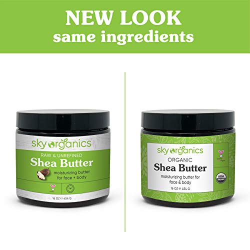 Shea Butter: Unrefined, Pure, Raw Ivory Shea Butter 16oz - Skin Nourishing, M...