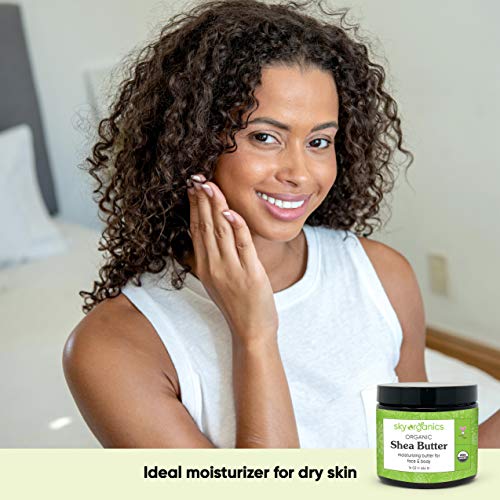 Shea Butter: Unrefined, Pure, Raw Ivory Shea Butter 16oz - Skin Nourishing, M...