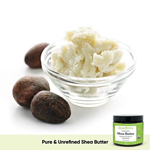 Shea Butter: Unrefined, Pure, Raw Ivory Shea Butter 16oz - Skin Nourishing, M...