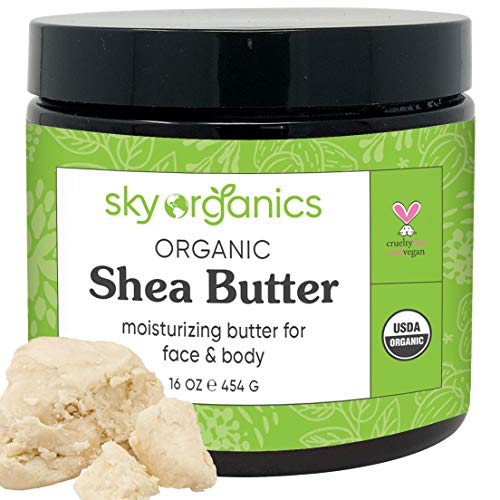 Shea Butter: Unrefined, Pure, Raw Ivory Shea Butter 16oz - Skin Nourishing, M...