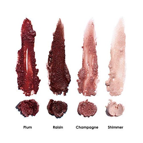 Tinted ** Lip Balm by Sky Organics - 4 Pack Shimmer Color - With Beeswax, Coconu...