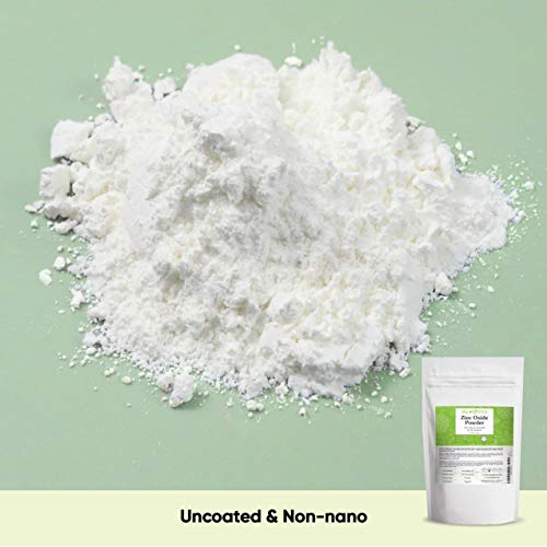 Zinc Oxide Powder by Sky Organics (16 oz) Uncoated Non-Nano Zinc Oxide Minera...