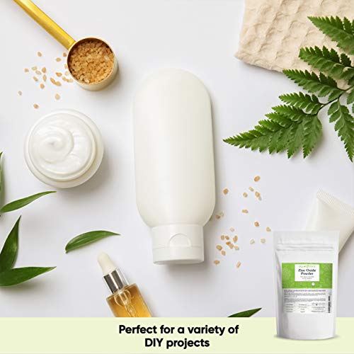 Zinc Oxide Powder by Sky Organics (16 oz) Uncoated Non-Nano Zinc Oxide Minera...