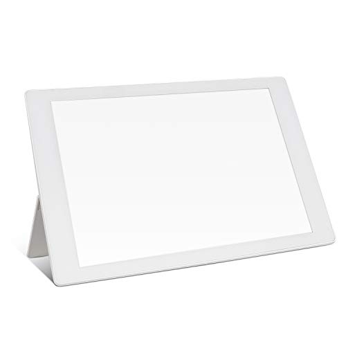 Light Therapy Lamp, 10000 Lux UV-Free Bright White, Adjustable Brightness, Ti...