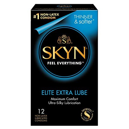 SKYN Elite Extra Lubricated Condoms, 12 Count